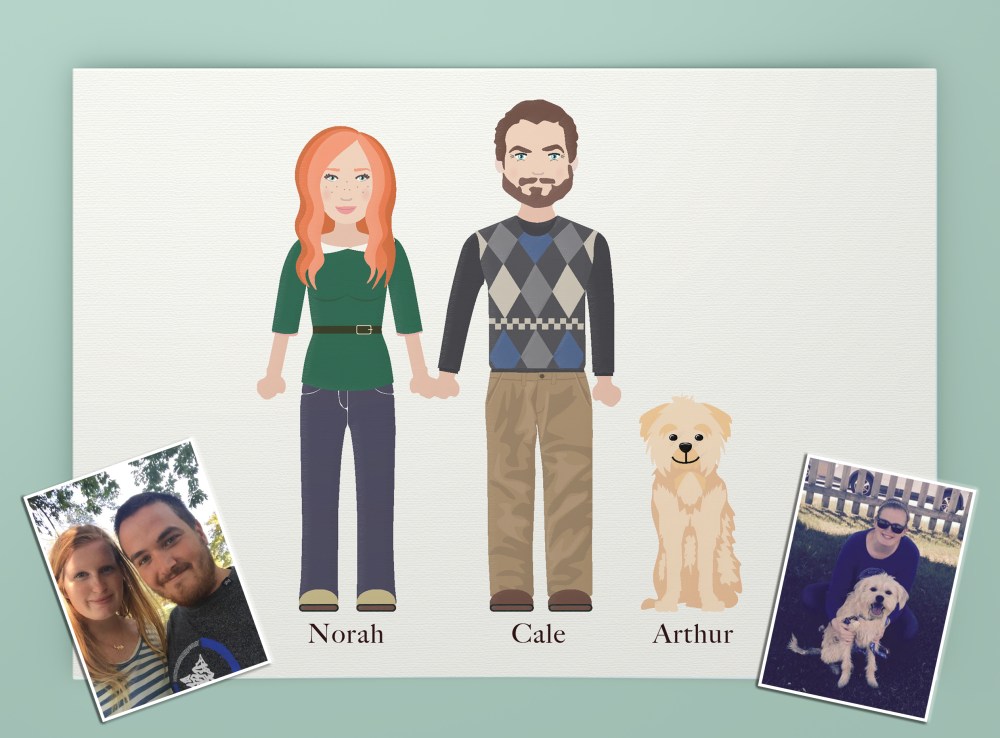 Digital Artwork Flat Cartoon Design